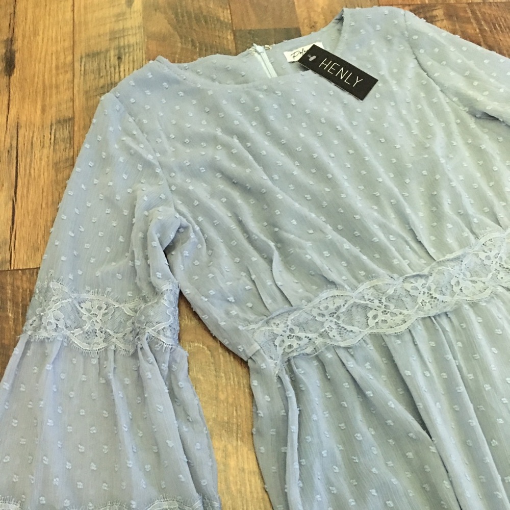 NWT Swiss dot midi dress